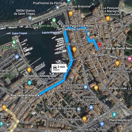 Appartamento Le Caillou à La Ponche St Tropez Saint-Tropez